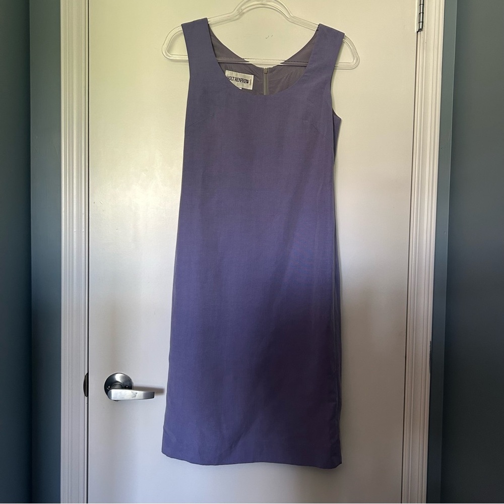 Holt Renfrew Purple Midi Dress